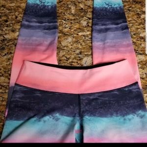 lululemon athletica Pants - Lululemon wunder under beachscape sunset sz 4 lululemon athletica Pants - Lululemon wunder under beachscape sunset sz 4